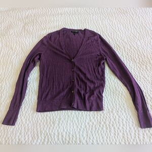 Banana Republic silk/cashmere blend cardigan